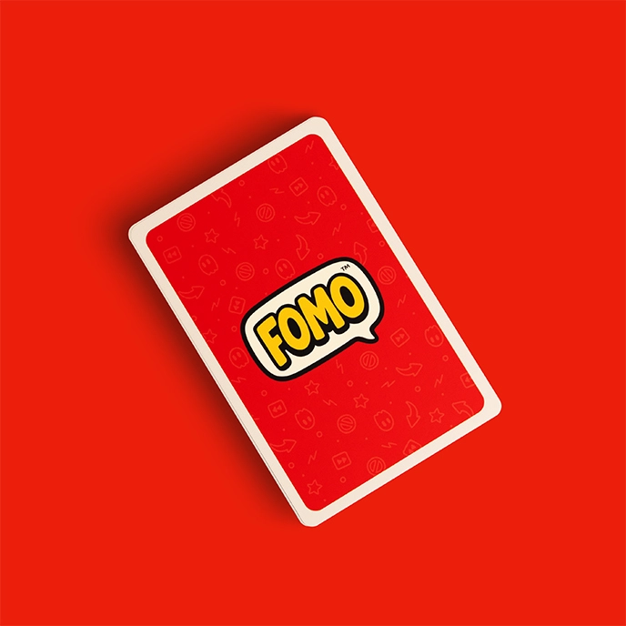 FOMO Card Game - Complete Deck Display